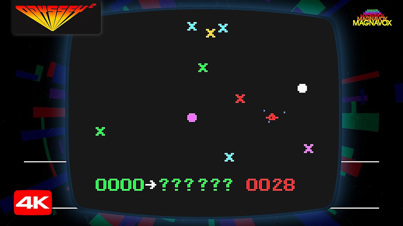 Magnavox Odyssey 2 - Philips Videopac: UFO! (1981) (Videopac 34)  Longplay