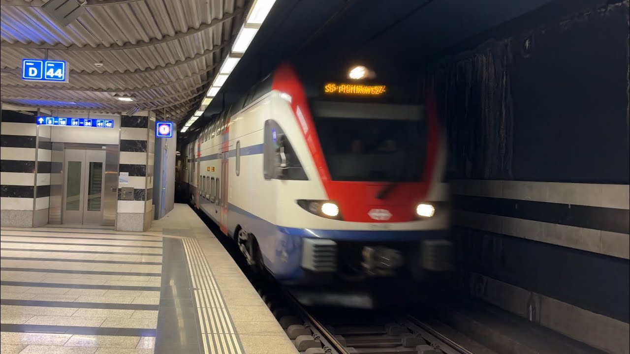 Zurich's EXPRESS S-Bahn Line! Ride on the Stadler KISS Train from Zurich HB to Bubikon