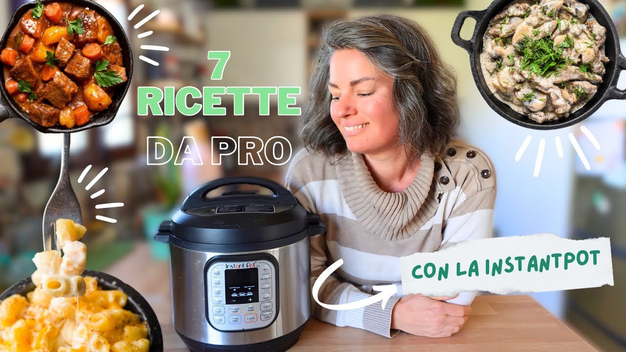 7️⃣ Ricette Veloci, Nutrienti e Deliziose con Instant Pot!🌱🔥100% Vegetali