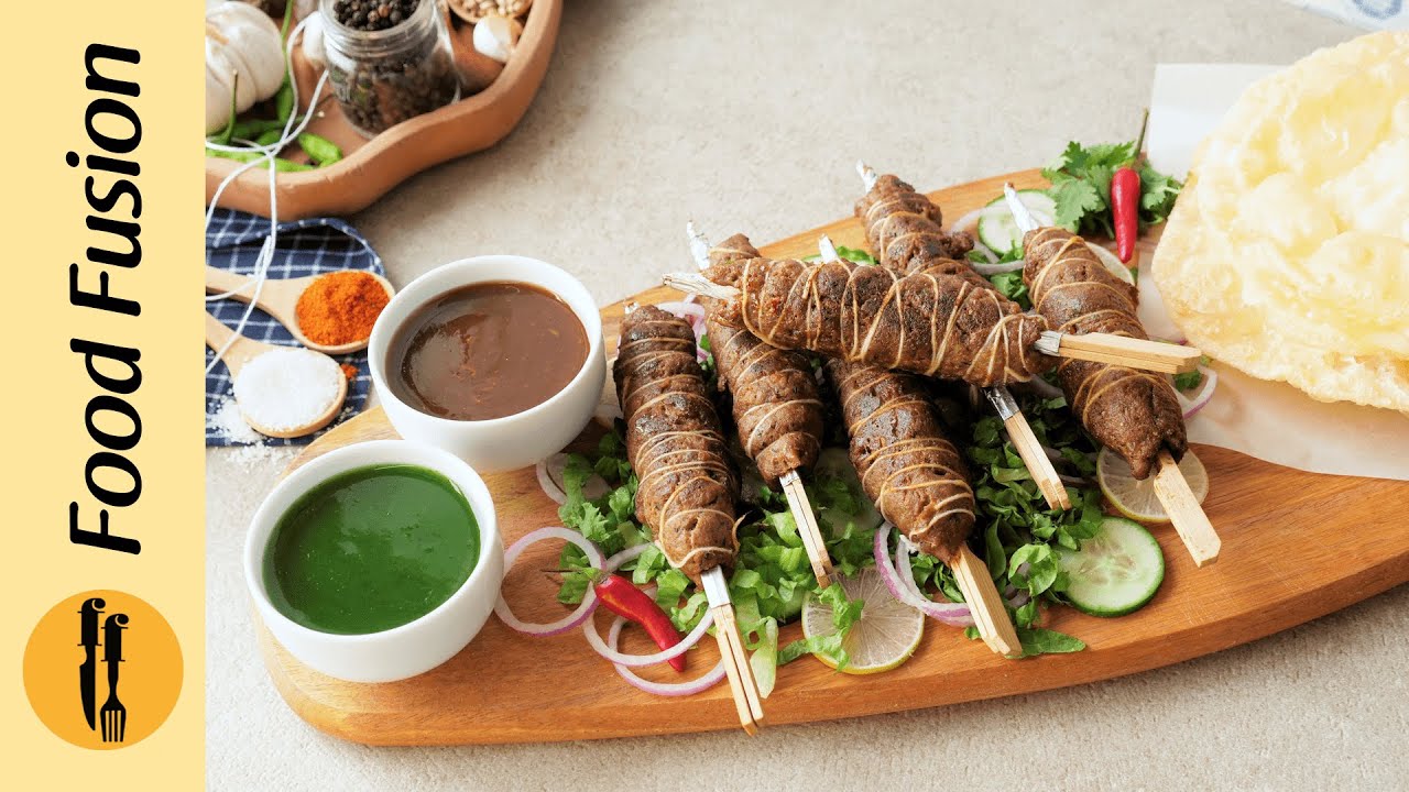 Street Style Dhaga Kabab Recipe By Food Fusion (Bakra Eid Special)