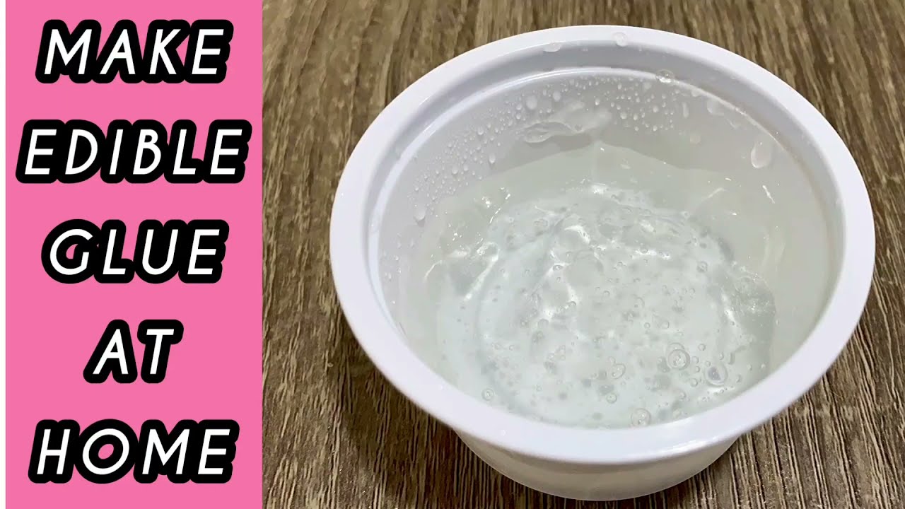 Edible Glue for Fondant and Gumpaste | Edible Glue with Tylose Powder | Samia's Kitchen