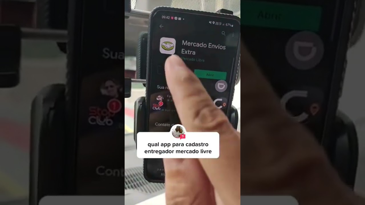 App p/ Trabalhar de Entregador no Mercado Livre #Shorts