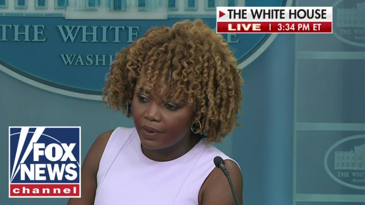 Reporter asks Karine Jean-Pierre if Biden has Alzheimer's disease or dementia