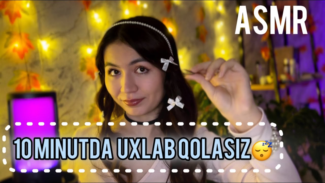 10 minutda uxlab qolasiz😴 Aggressive ASMR. Агрессивный быстрый асмр