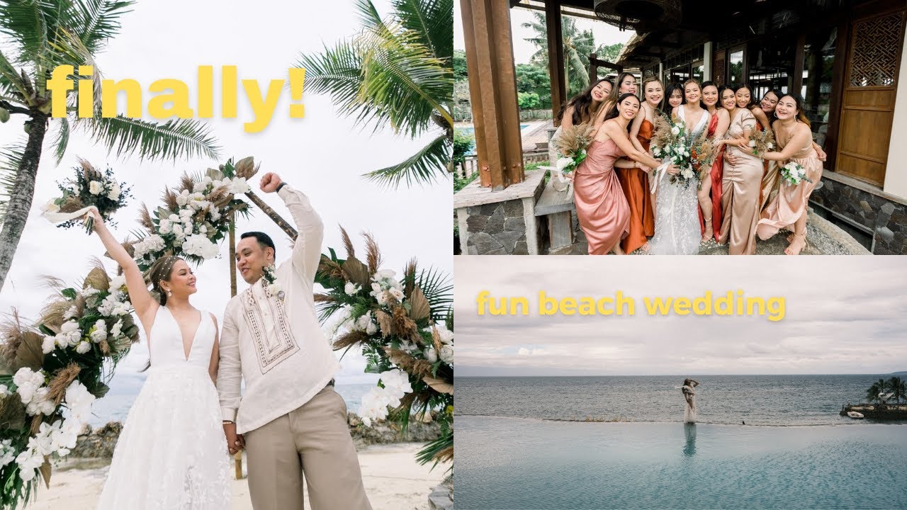 First Time in Bohol + Beach Wedding! | FINALLYYYY!