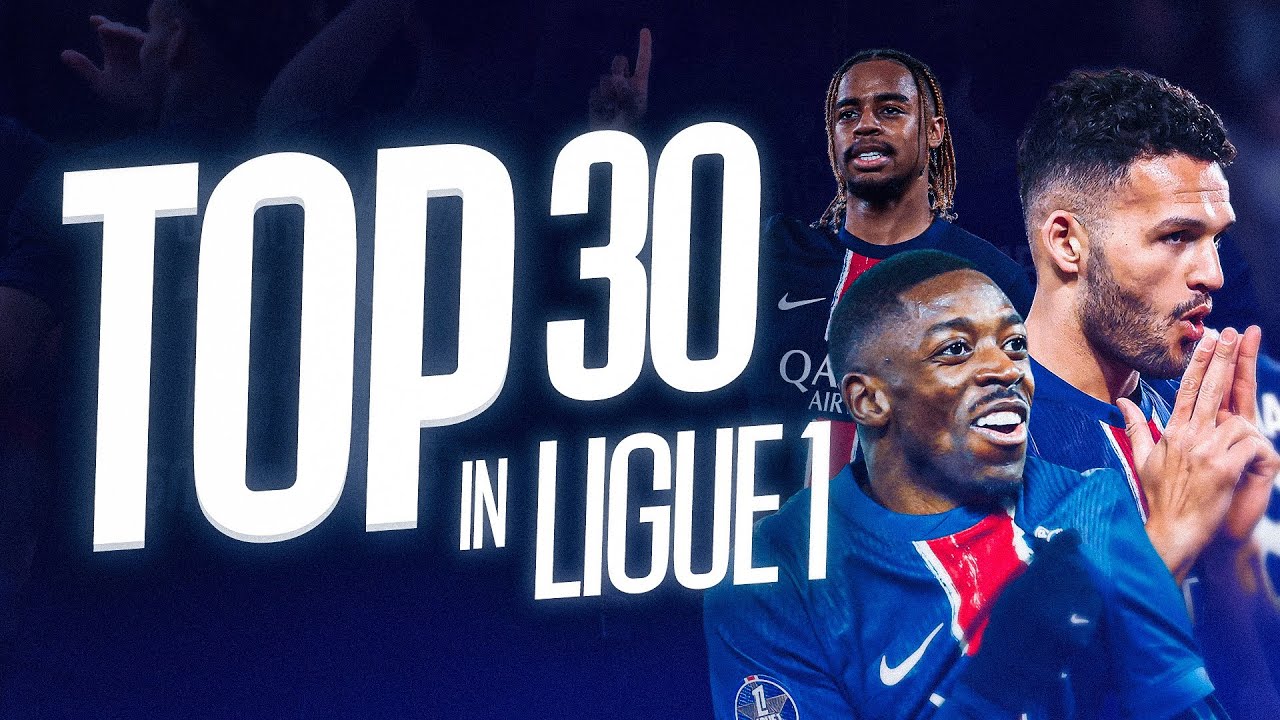 Nos 30 PLUS BEAUX BUTS en LIGUE 1 - 24/25 ⚽️🔥