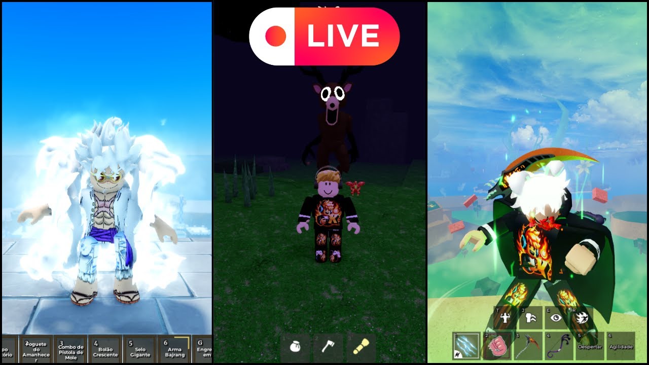 LIVE AO VIVO JOGANDO VARIOS GAMES COM INSCRITOS