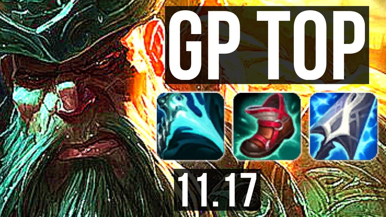 GANGPLANK vs KAYLE (TOP) | 7/0/9, Godlike, 800K mastery | BR Diamond | v11.17