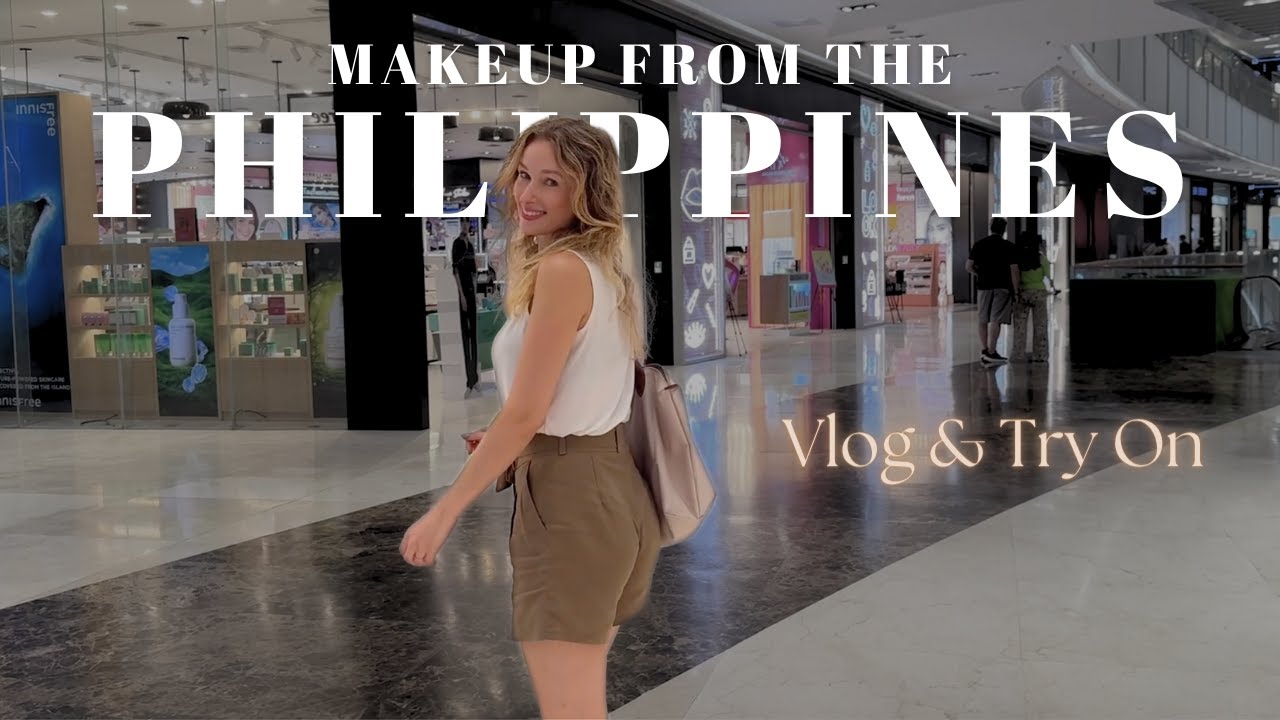 Exploring Makeup in the Philippines | Manila Haul & First Impressions | LETICIA BISHOP