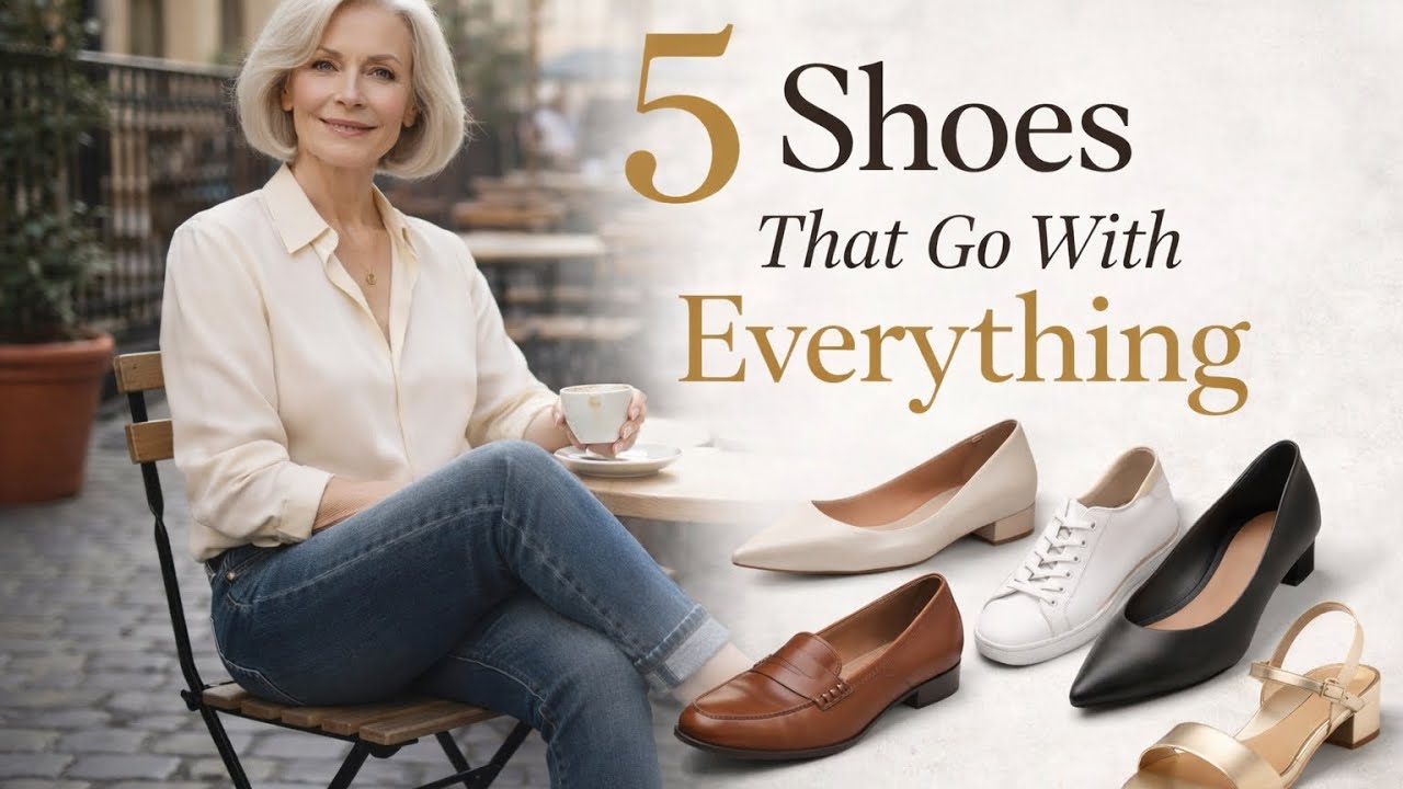 5 Shoes Every Woman Over 50 Needs (You’ll Wear These DAILY!