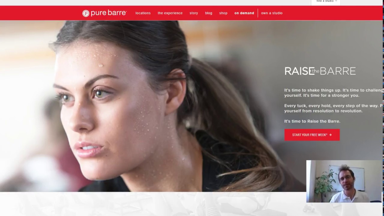 purebarre.com Ardor SEO Website Video Audit