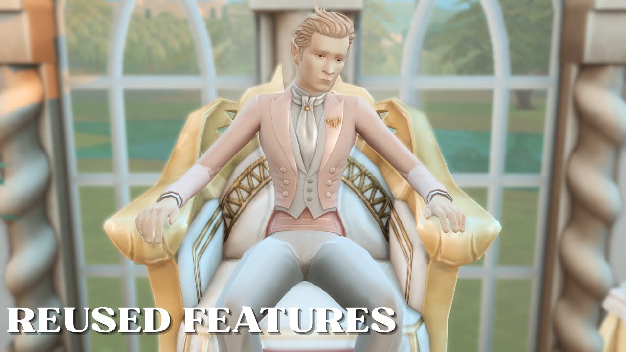 Все повторно использованные функции в Sims 4 Royalty and Legacy