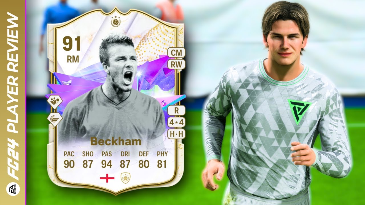 BECKS 🤩 91 FUTURE STARS BECKHAM SBC PLAYER REVIEW | FC 24 ULTIMATE TEAM
