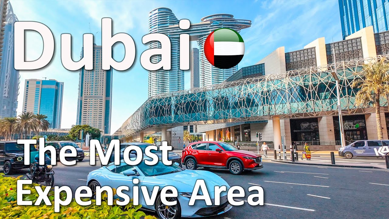 Dubai Downtown | The World's Most Expensive District in All its Glory. 4K 🇦🇪