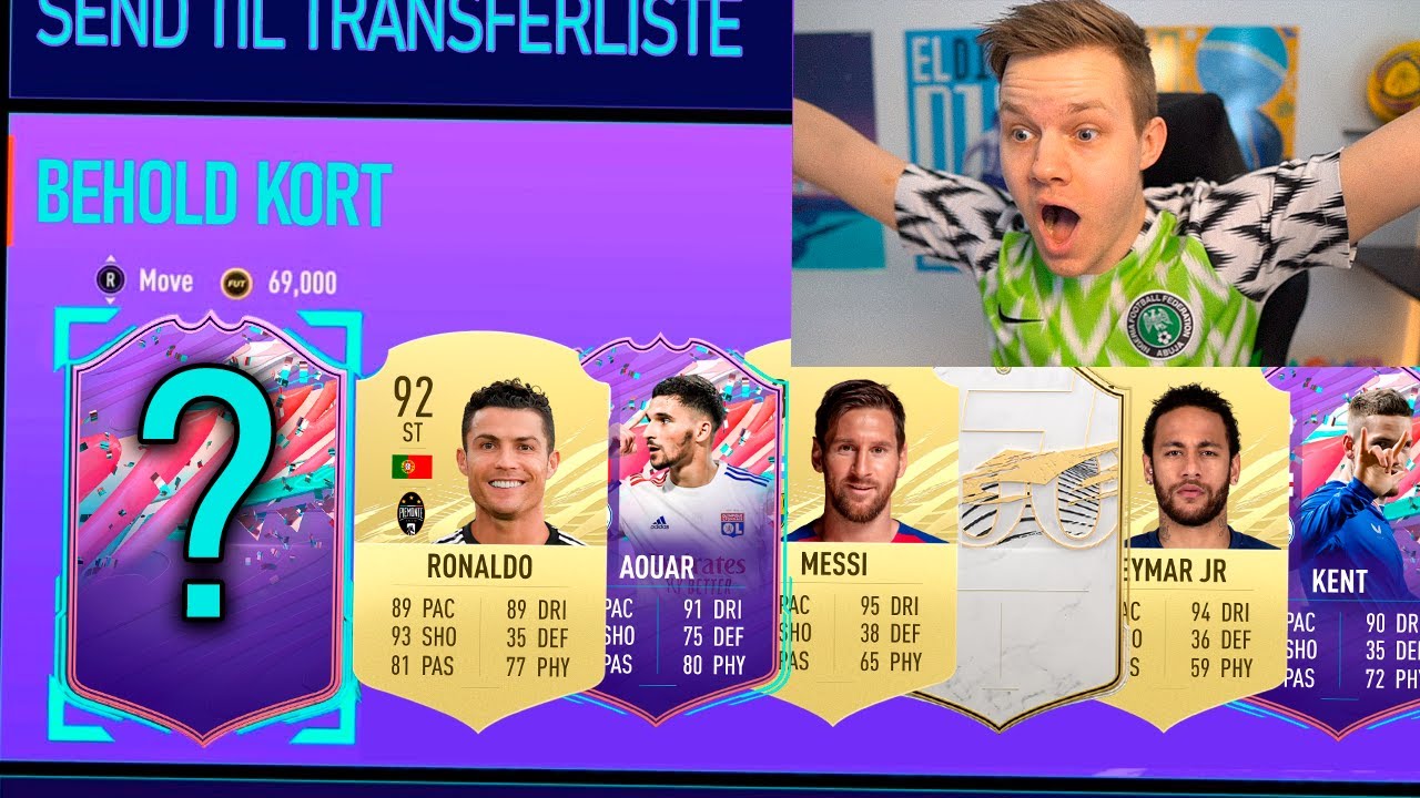 MIN UDEN TVIVL VILDESTE PACKOPENING I FIFA 21!
