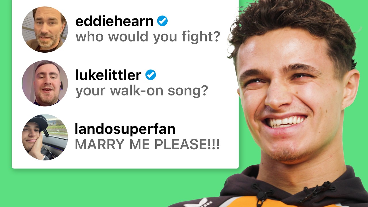 Can Lando Norris Dodge These Wild Questions?