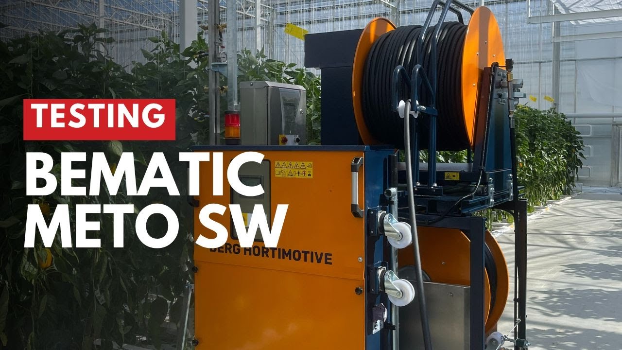 Robot do oprysk&oacute;w Meto | Testowanie