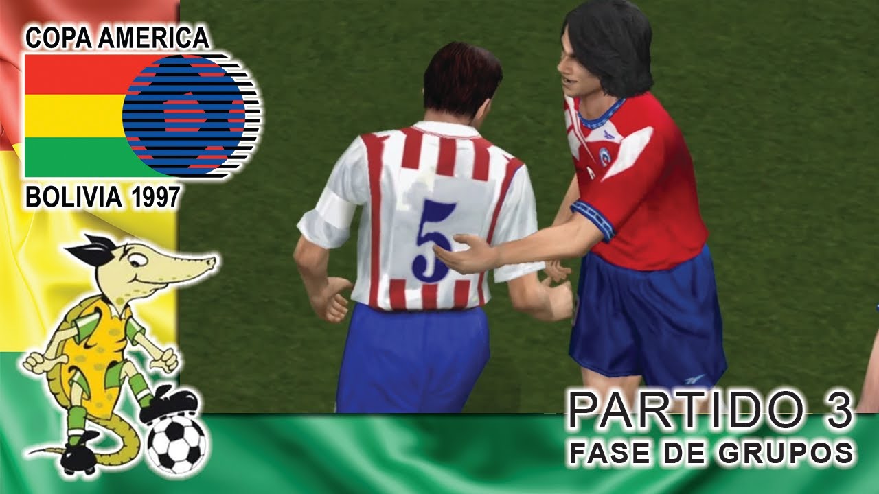 Copa América 1997 con Chile | PES 6 | Fase de Grupos | Chile v/s Paraguay