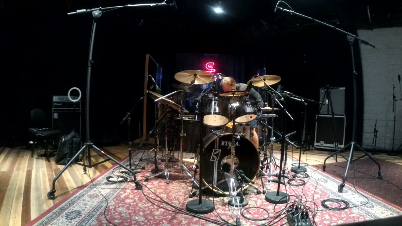 Recording of the Drums - Front View - PT.V