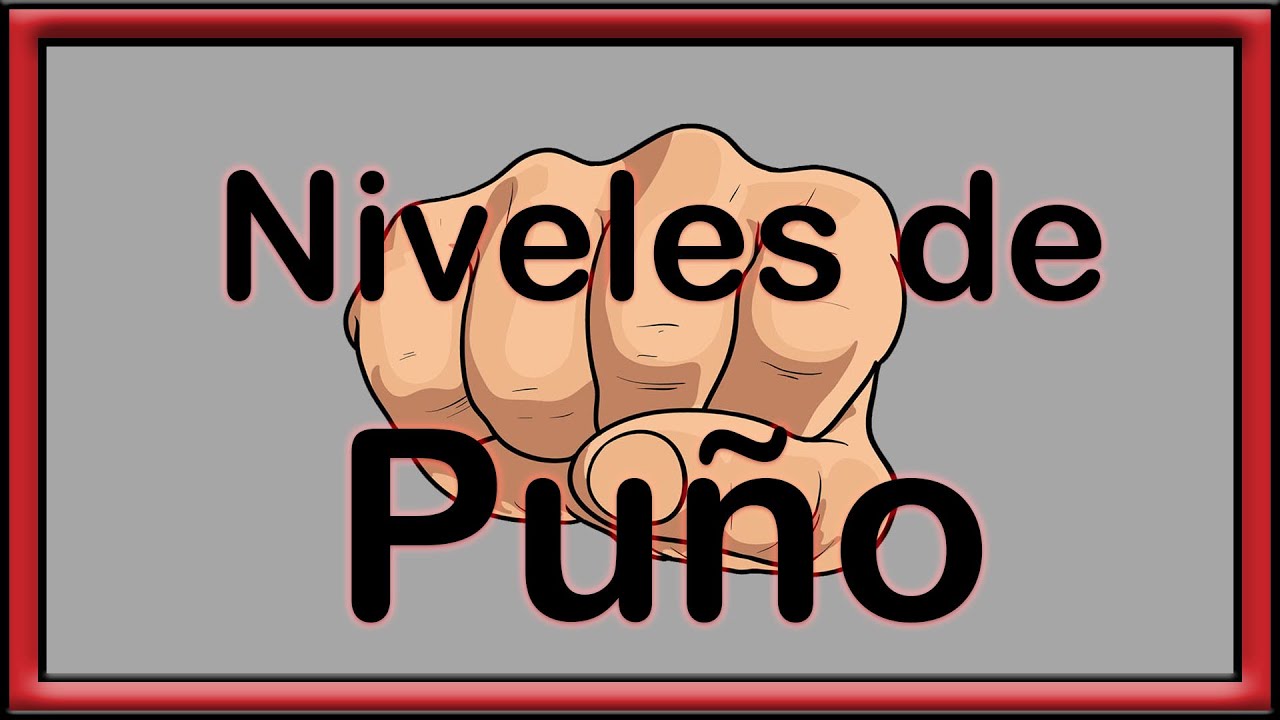 15 niveles de tirar un puño directo