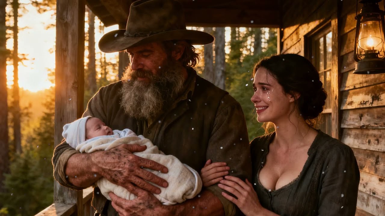 The Town Feared His Size | But the Widow’s Baby Found Comfort in Mountain Man's Arms