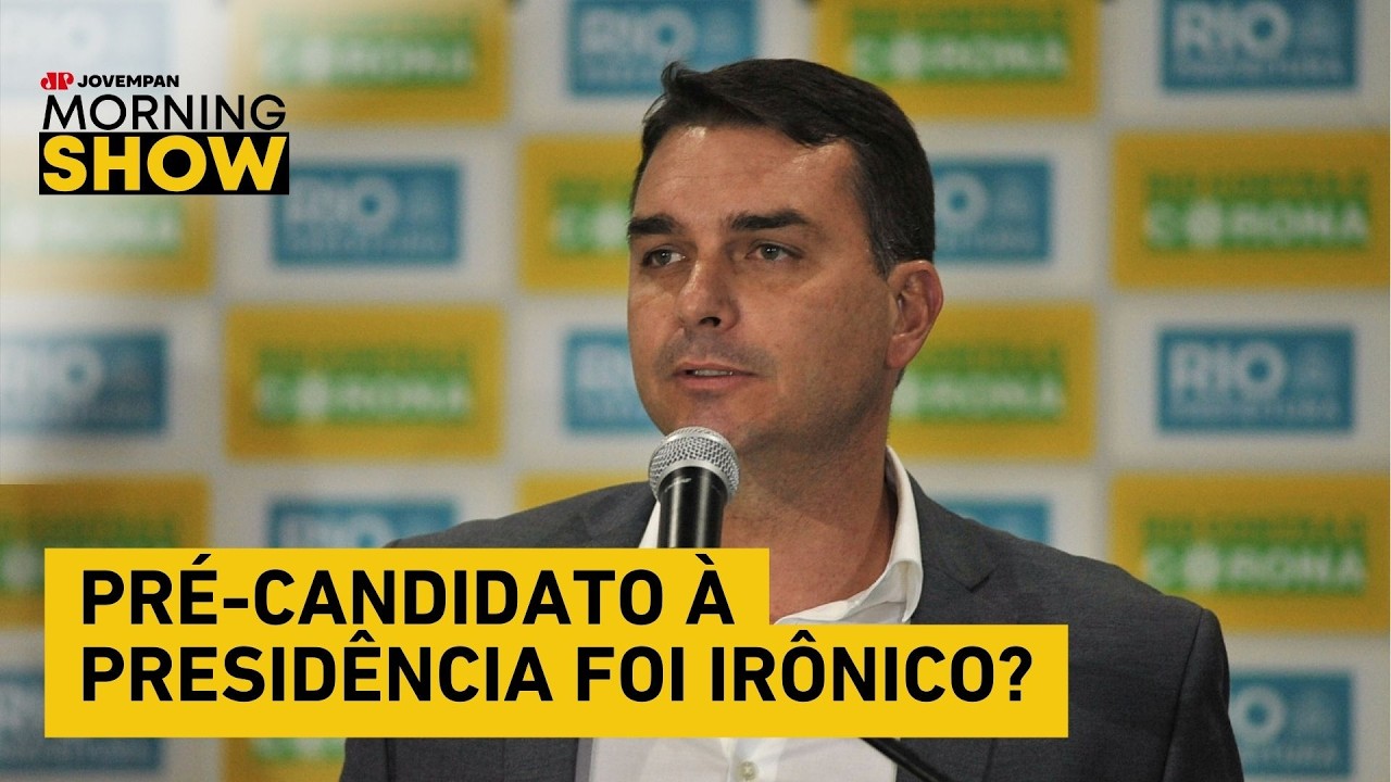 FLÁVIO BOLSONARO pede apoio de “TODES” e DIVIDE opiniões