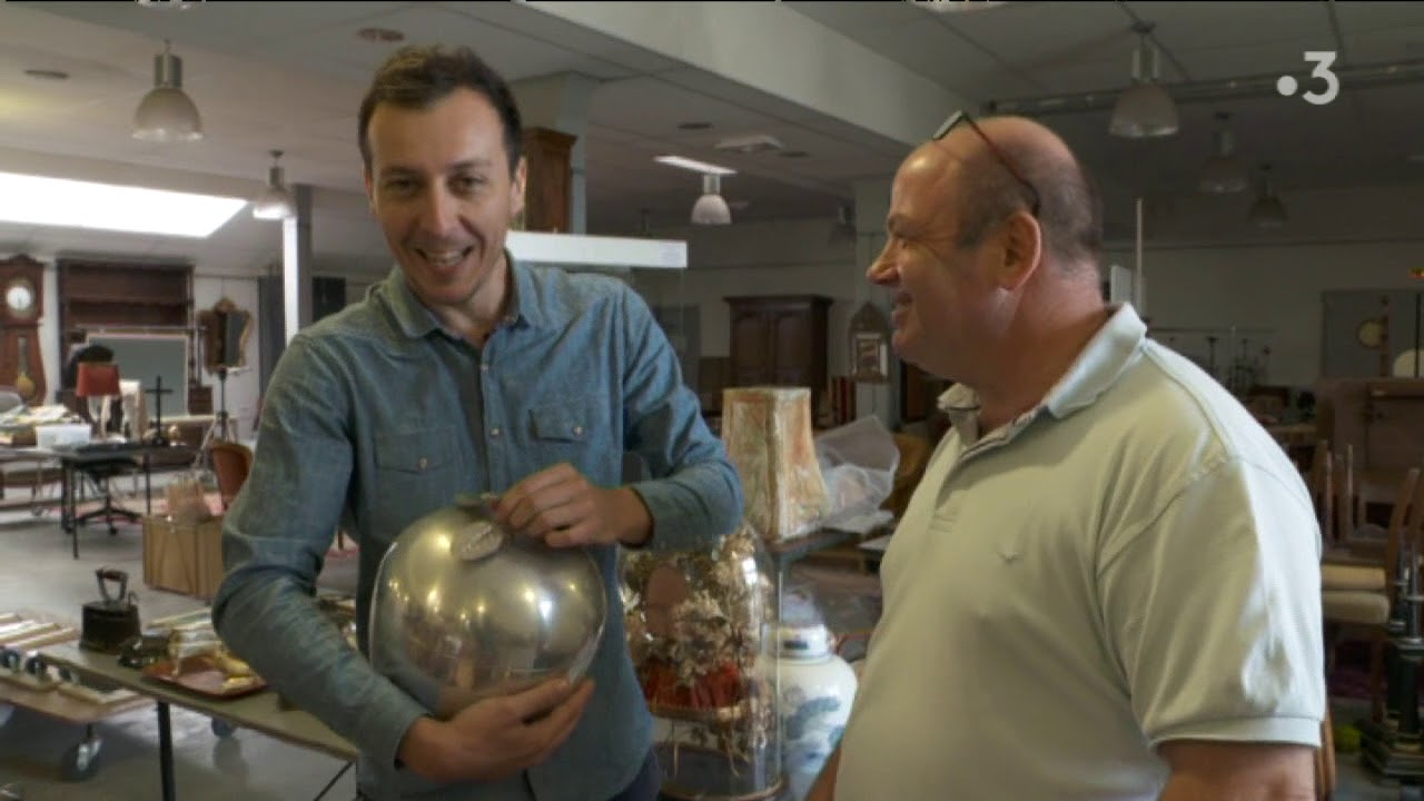 Découverte de la brocante de Jacques Mahier à Condé-sur-Noireau