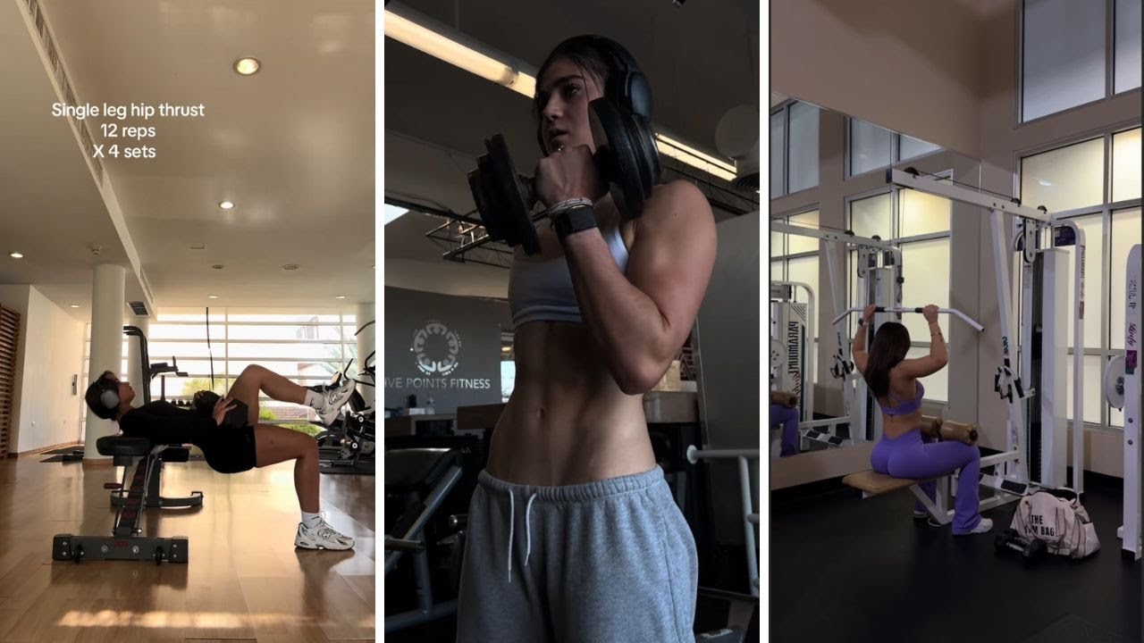 GYM time with me tiktok compilation 1