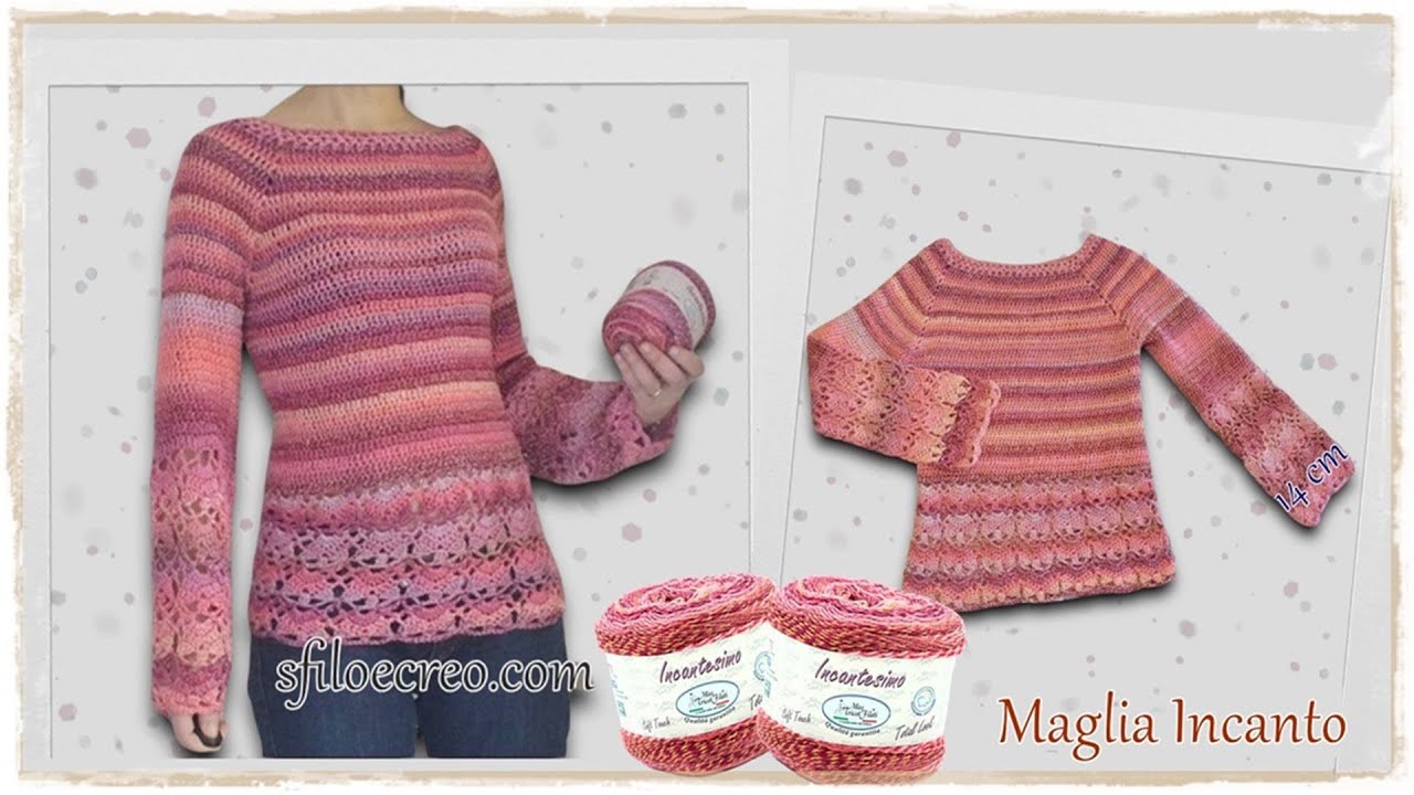 Maglia Incanto a uncinetto