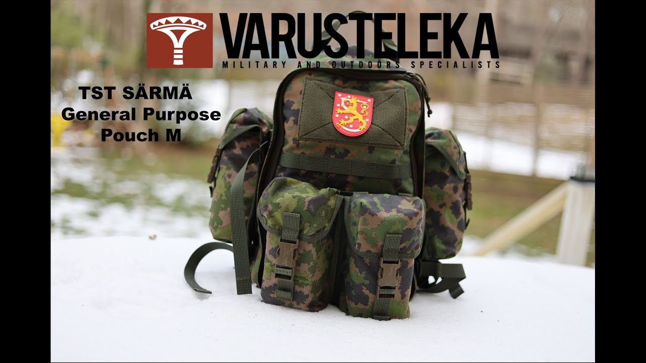 Varusteleka Särmä TST General Purpose Pouch M - Finnish Gear Reviews