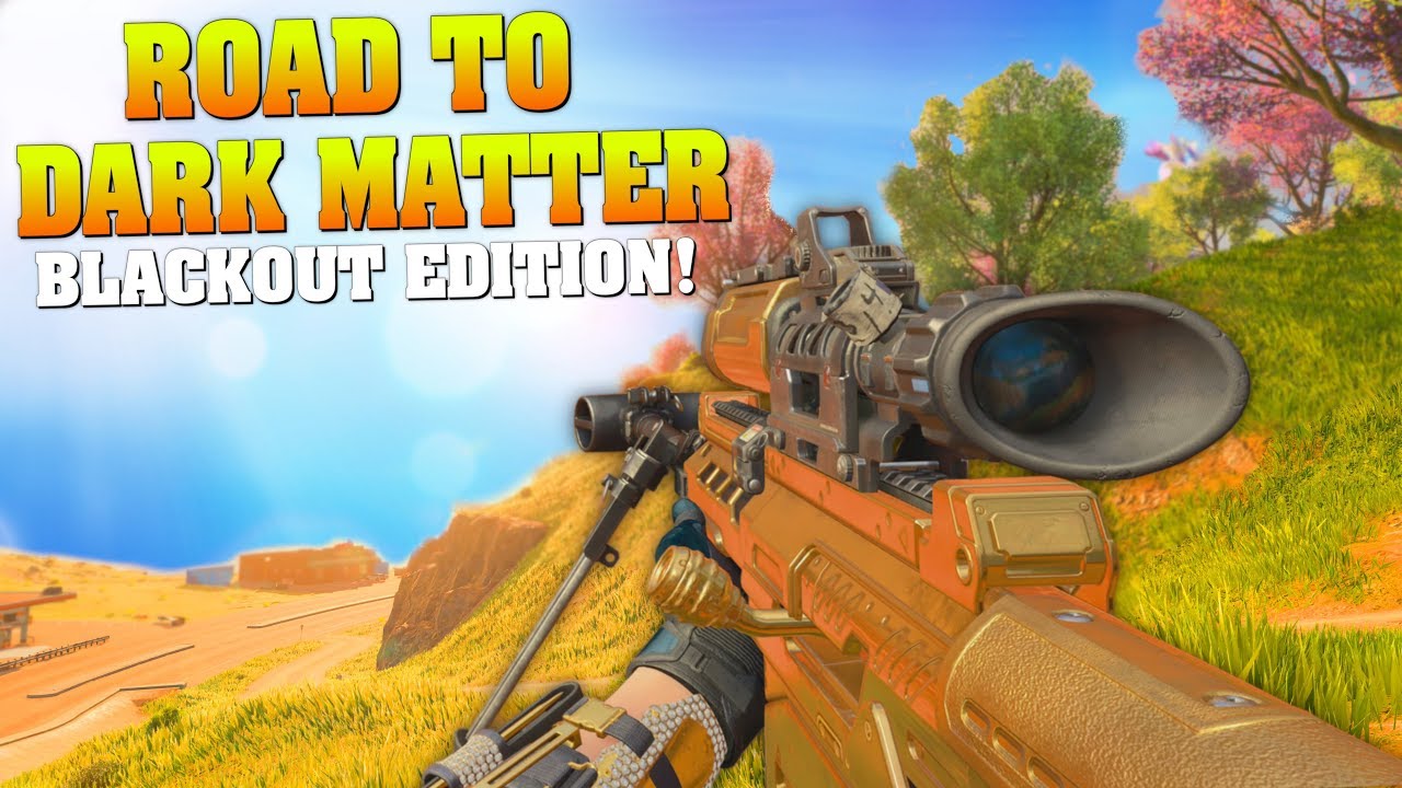 BO4 Road To Dark Matter Camo BLACKOUT EDITION! #1 GOLD PALADIN! (Black Ops 4 Gameplay) - #MatMicMar