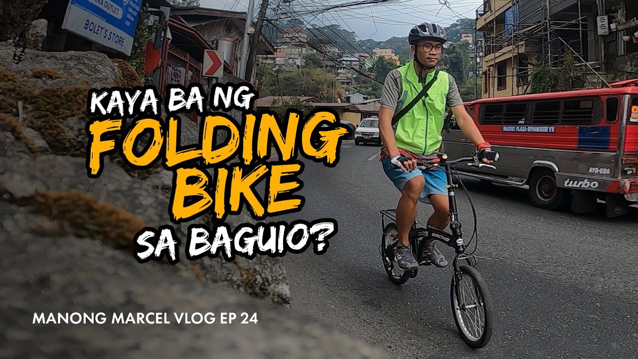 Test Riding my Folding Bike at Baguio City | Manong Marcel Vlogs EP 24