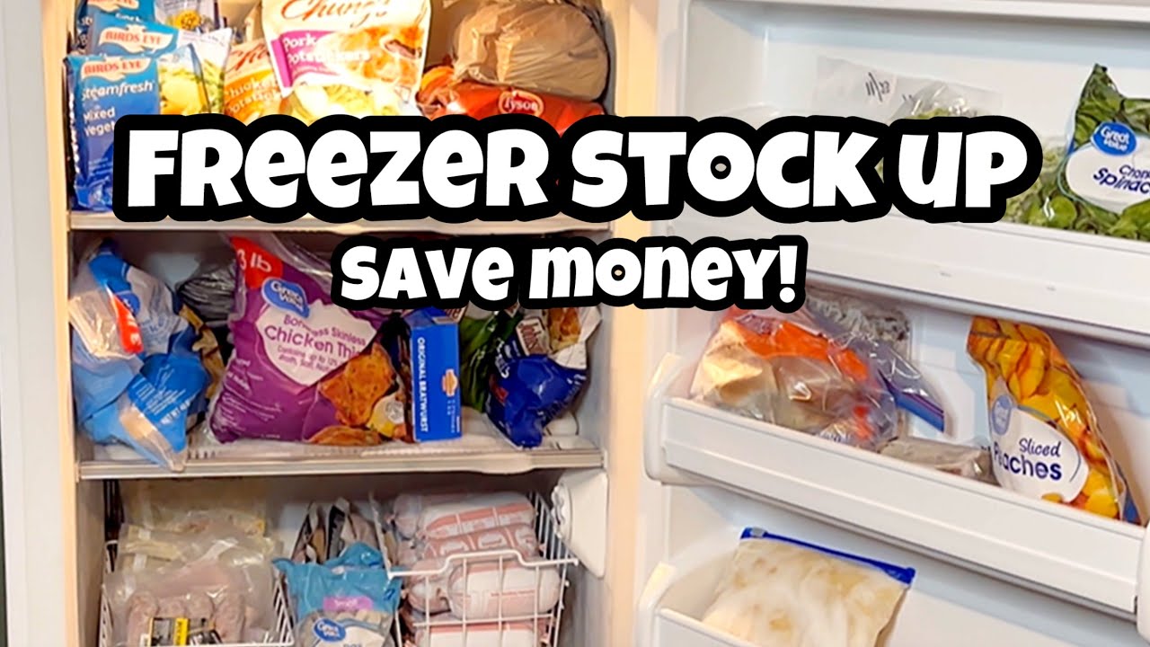Save Money this Winter with a Freezer Stock Up