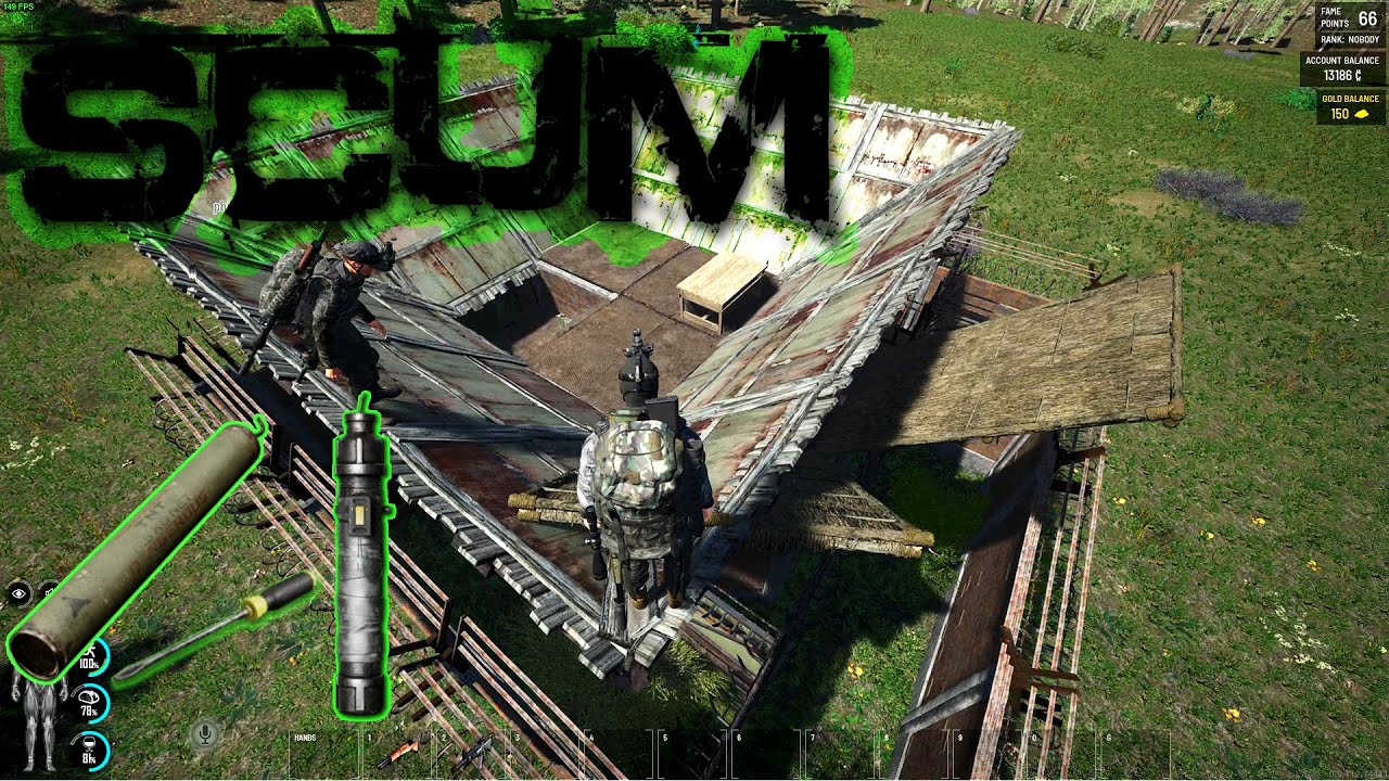 SCUM 0.9 Raid For $500K