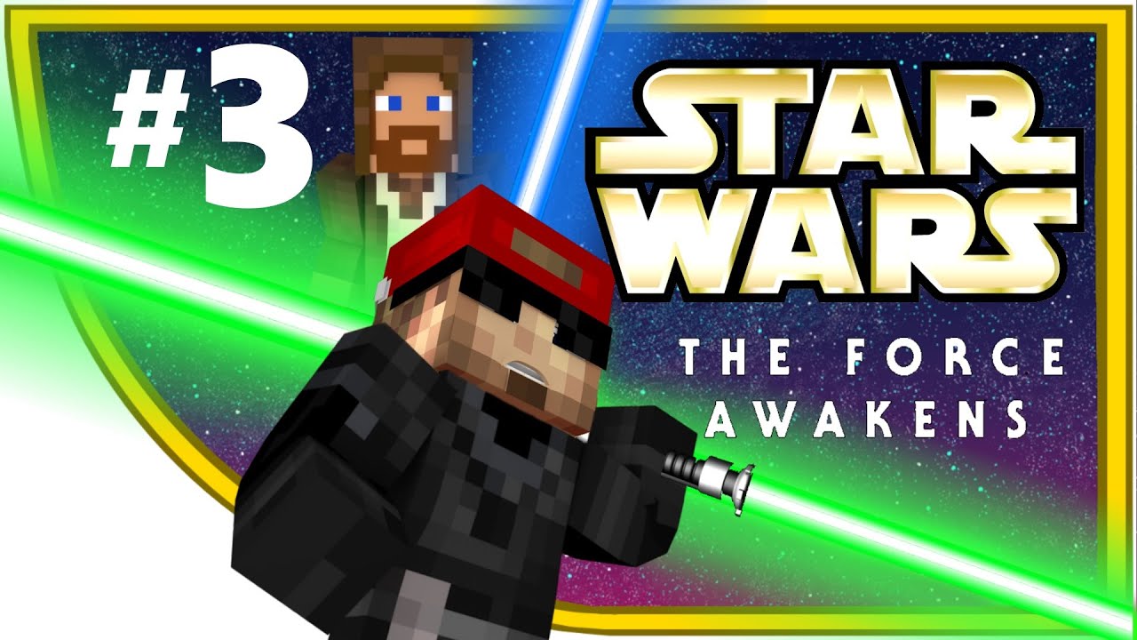 Minecraft Star Wars: The Force Awakens S2E3 -