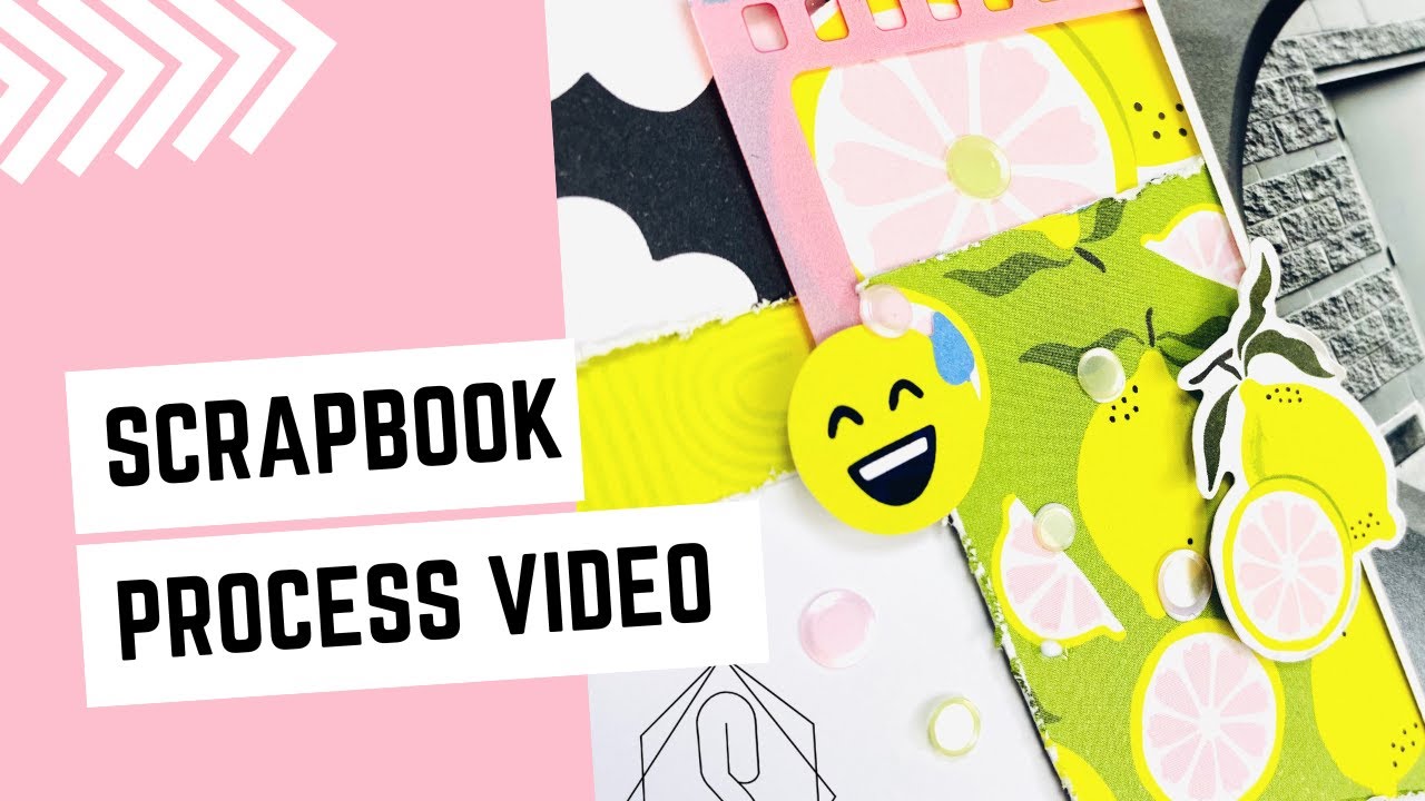 Scrapbook Process Video #232 - This is real Life - Stash Scrapping