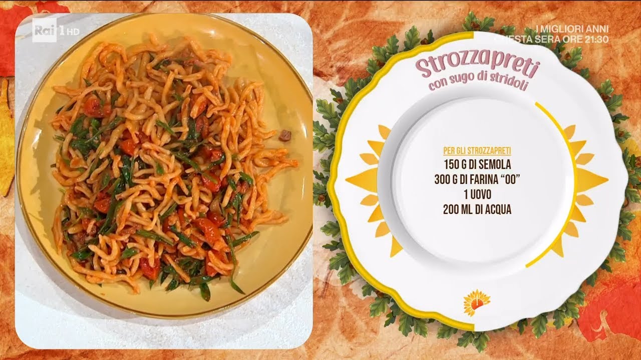 Strozzapreti con sugo di stridoli - È sempre mezzogiorno - 12/05/2023