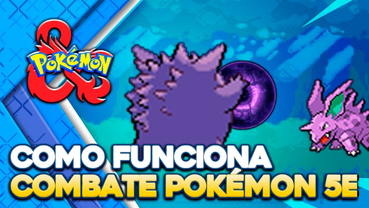 Como Funciona o Combate em Pokémon 5e (Guia Estratégico para Dominar as Batalhas) #rpgaday #pokemon