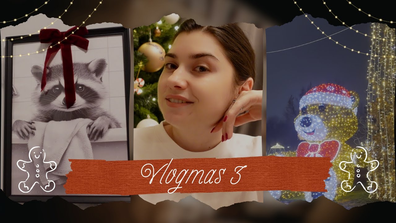 ☃️ Рождественские украшения + прочитанные книги 📚 и прогулка по рождественскому рынку ☃️ // Vlogm...