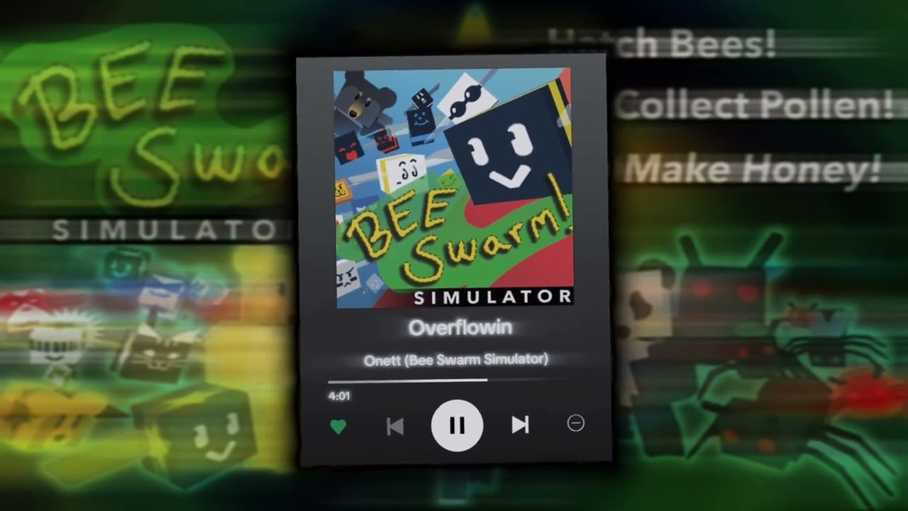 Bee Swarm Simulator- Overflowin //slowed + reverb//