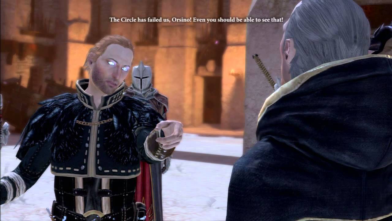 Dragon Age 2 Chantry Destroyed Scene
