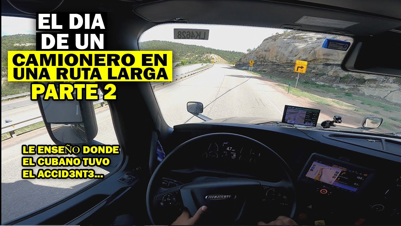 ASI ES LA VIDA DE UN CAMIONERO EN UNA RUTA LARGA | PARTE 2 |