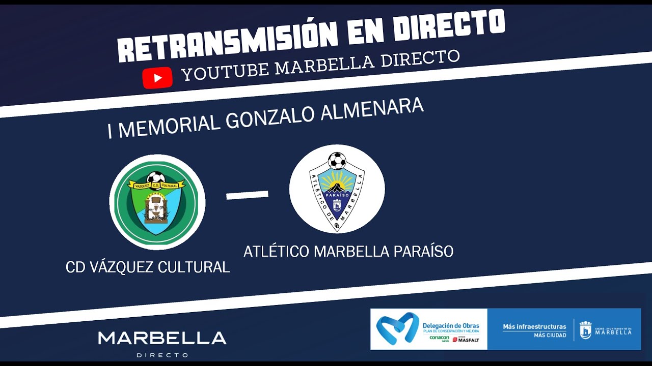 CD Vázquez Cultural VS Atlético Marbella Paraíso