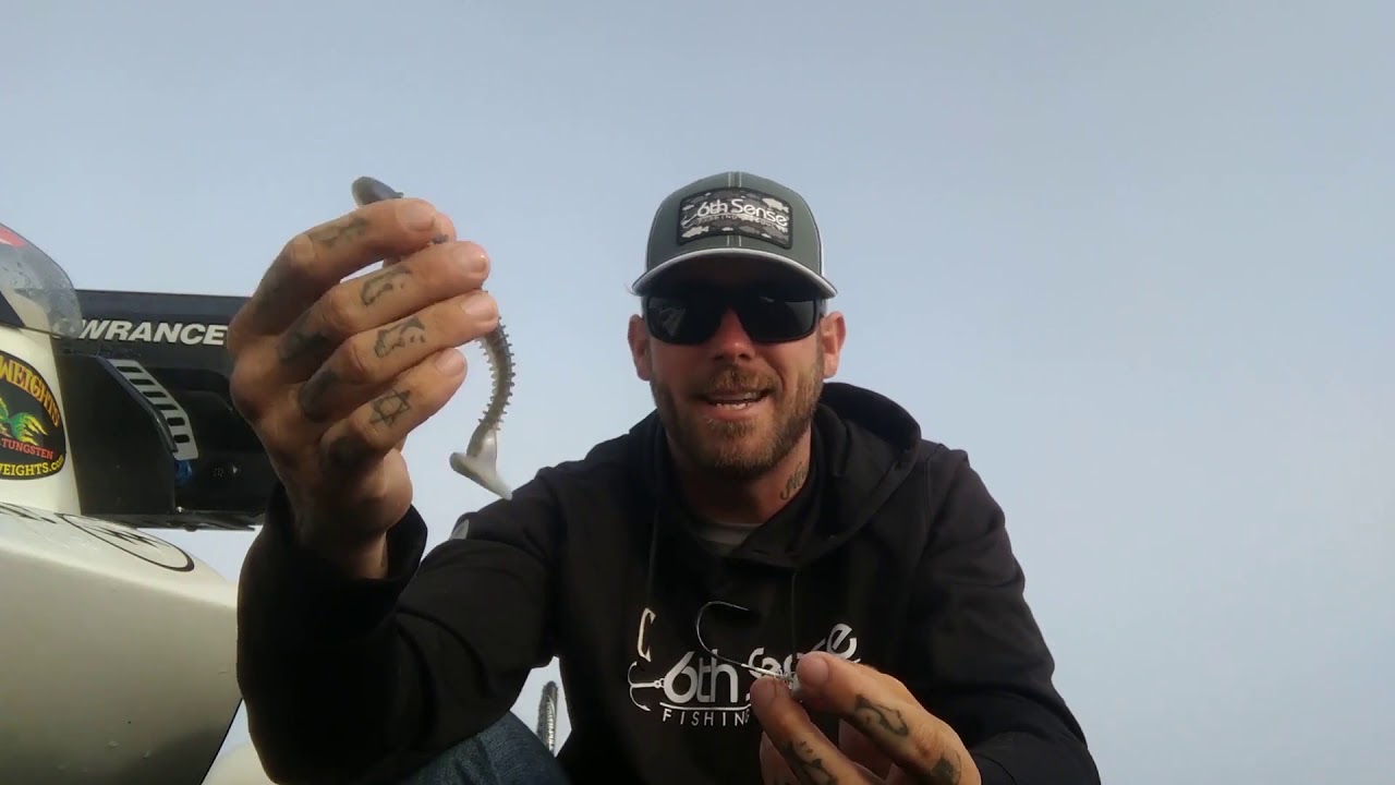 FLW Tour Pro Aaron Britt on the 6th Sense Divine Swimbait Jig Head