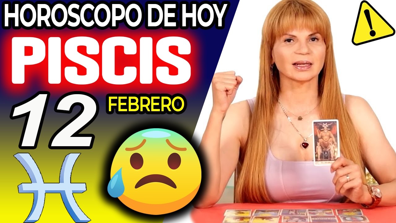 PISCIS ♓TE VA A DAR UN INFARTO❗️😰PROXIMAS 48 HORAS⏳ Hor&oacute;scopo De Hoy 12 De Febrero 2026 | Mhoni