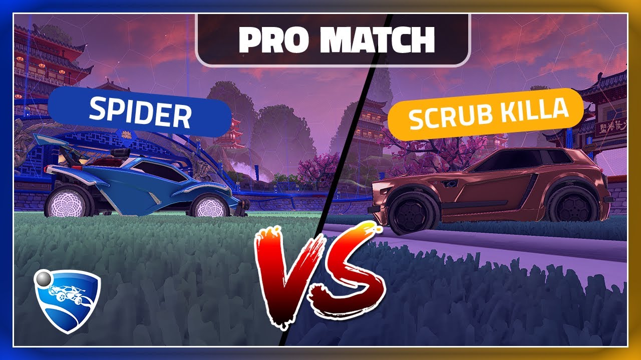 ⚽ (PRO MATCH) SCRUB KILLA VS SPIDER - THE RAGE KID IS BACK!  🏆 (ROCKET LEAGUE 1vs1 PRO GAMEPLAY)
