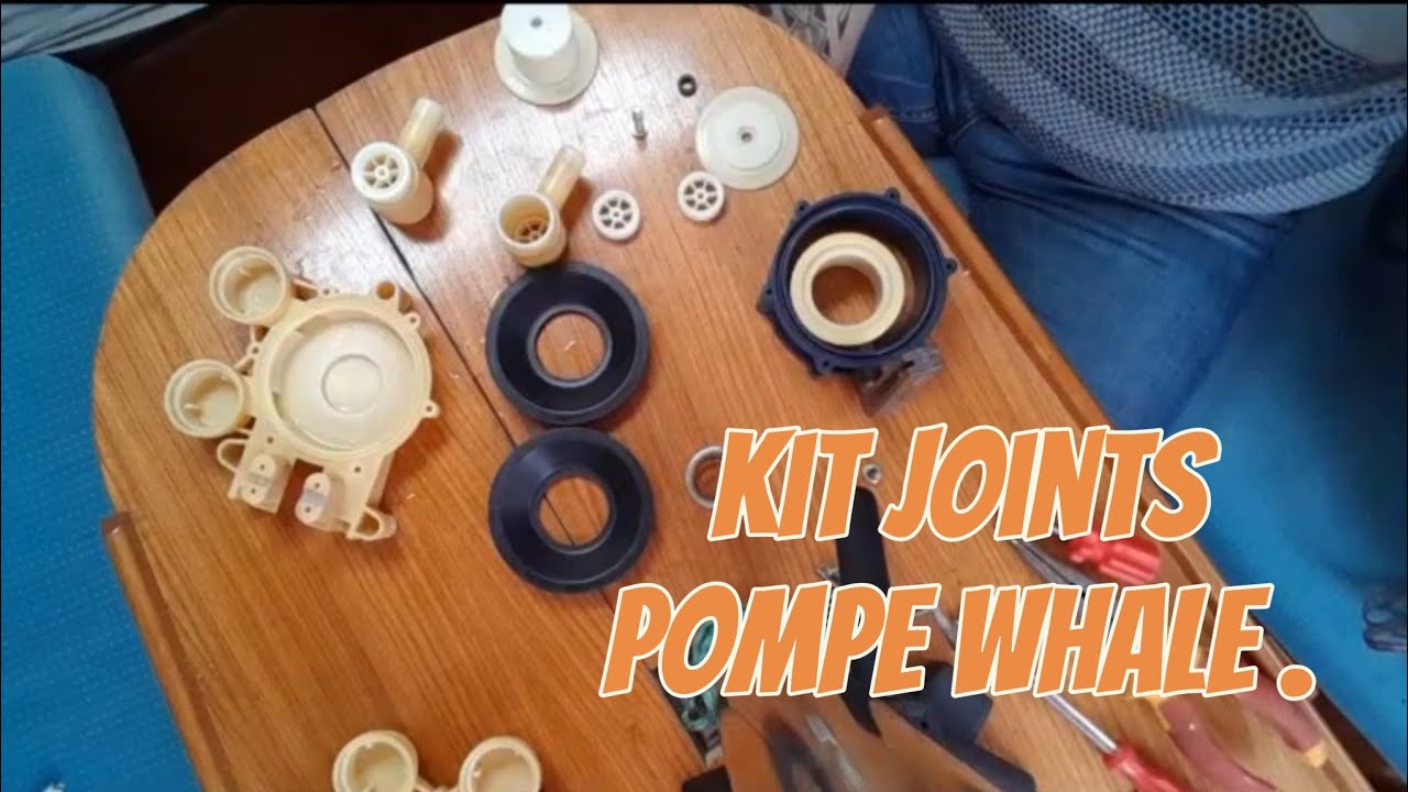 Voilier : Changement kit joint pompe whale Gusher MK3