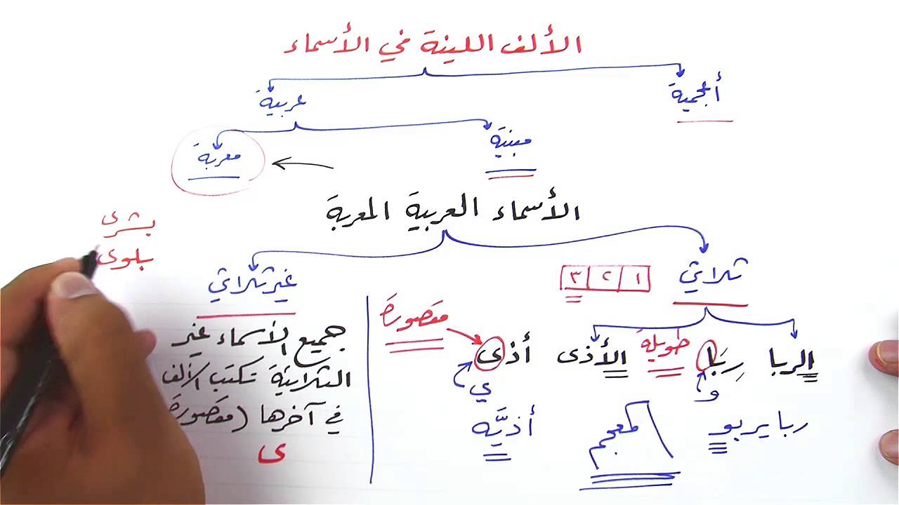 الألف اللينة في الأسماء٣