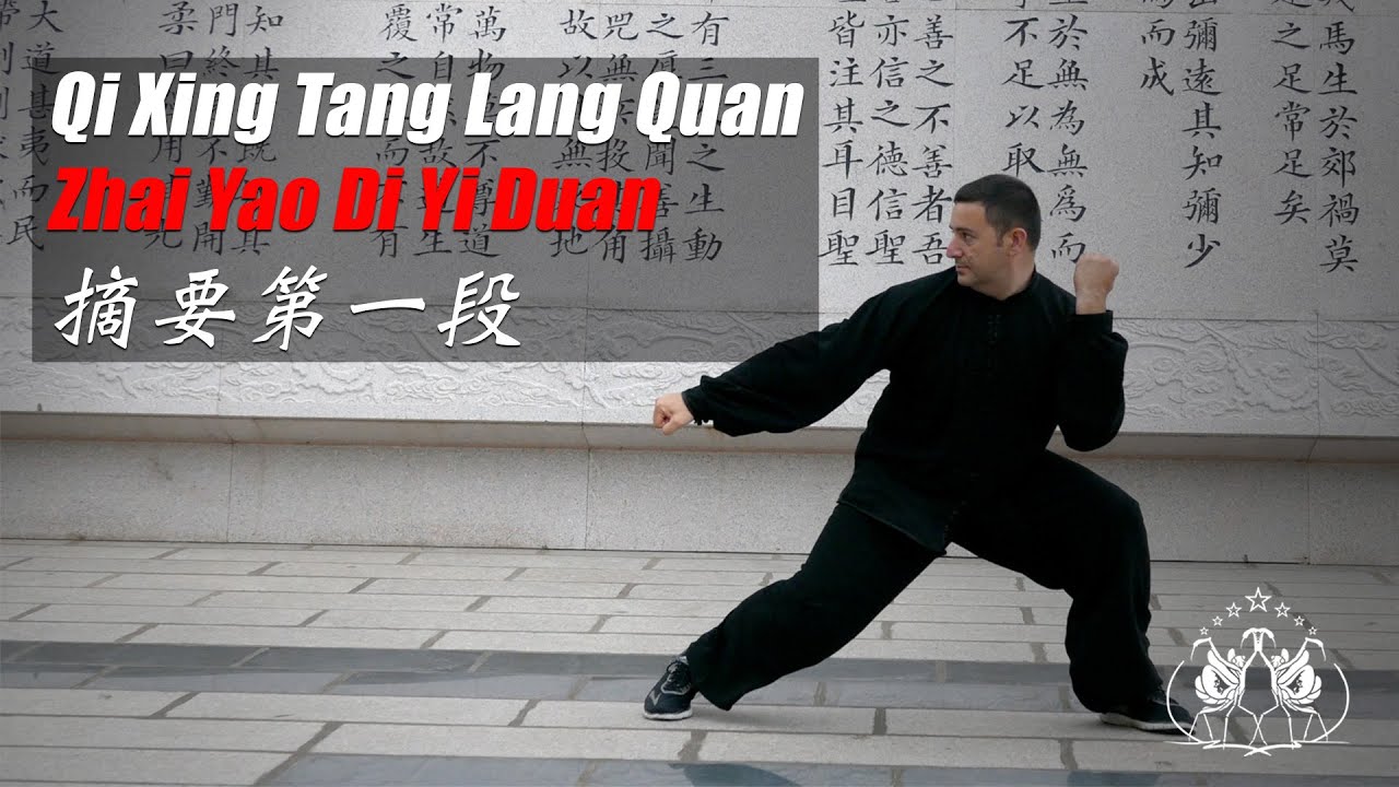 Qi Xing Tang Lang Quan - Zhai Yao Di Yi Duan 摘要第一段 - Monastero Tai Qing Gong Cina 2019