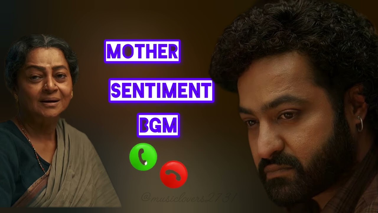 DEVARA MOVIE MOTHER SENTIMENT BGM || NTR || JANHVI KAPOOR|| @musiclovers2731